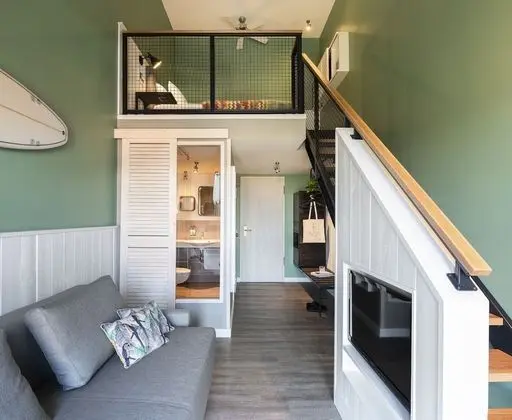 Basic Çatı Katı (Loft), 1 Çift Kişilik Yatak