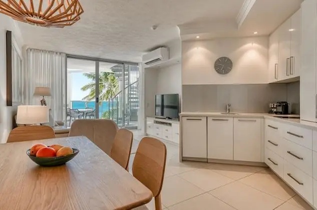 Süit, 1 Yatak Odası, Sigara İçilmez, Küçük Mutfak (One Bedroom Beachfront Spa Penthouse)