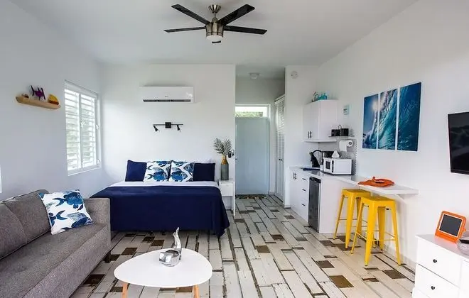 Deluxe Stüdyo Süit, 1 Yatak Odası, Balkon, Kısmi Deniz Manzarası
