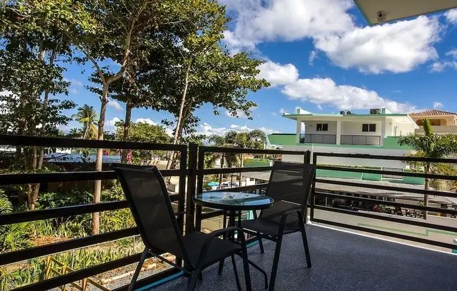Deluxe Stüdyo Süit, 1 Yatak Odası, Balkon, Kısmi Deniz Manzarası