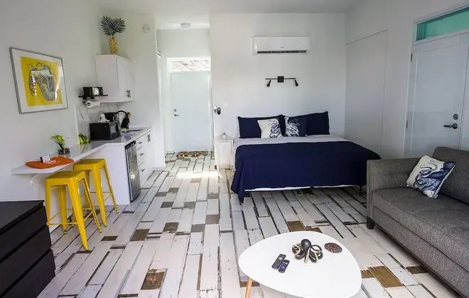 Design Stüdyo Süit, 1 Yatak Odası, Balkon, Kısmi Deniz Manzarası