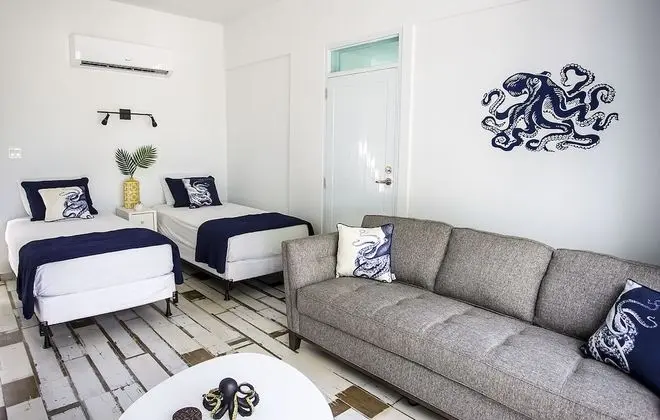 Design Stüdyo Süit, 1 Yatak Odası, Balkon, Kısmi Deniz Manzarası