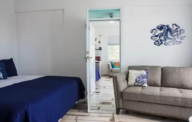 Design Stüdyo Süit, 1 Yatak Odası, Balkon, Kısmi Deniz Manzarası