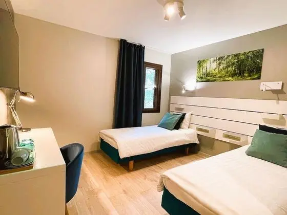 Tek Büyük veya İki Ayrı Yataklı Oda, Park Manzaralı