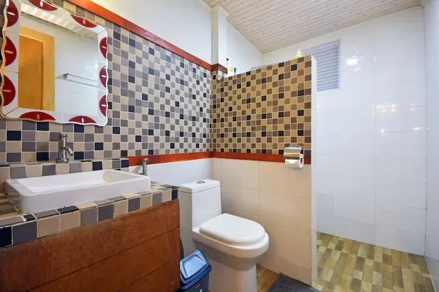 Family Bungalov, 1 Yatak Odası, Bahçe Manzaralı, Bahçeli