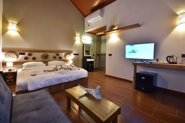Honeymoon Bungalov, 1 Çift Kişilik Yatak, Bahçe Manzaralı, Bahçeli