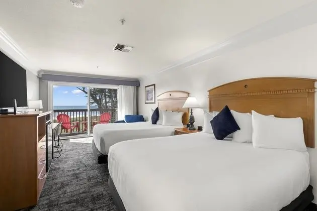 Two Queen Beds, Ocean View
