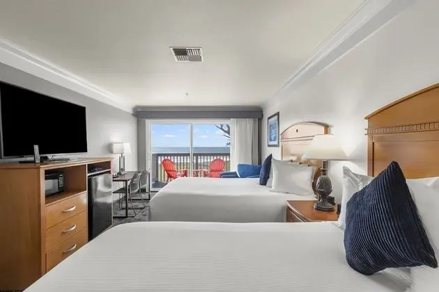 Two Queen Beds, Ocean View