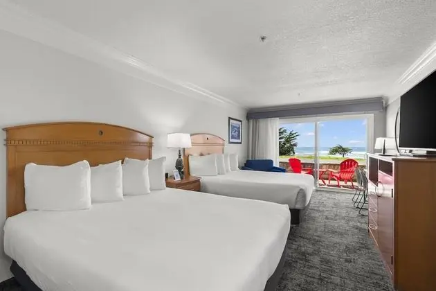Two Queen Beds, Ocean View