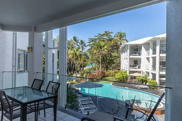 Standard Apart Daire, 2 Yatak Odası, Balkon, Havuz Manzaralı