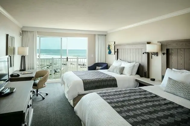 Oda, 2 Büyük (Queen) Boy Yatak, Engellilere Uygun, Okyanus Manzaralı (Pet)