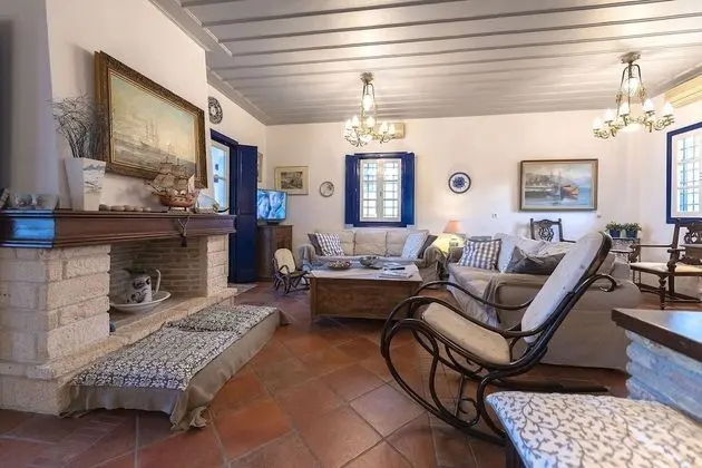 Villa, Birden Çok Yatak Odası, Şömine