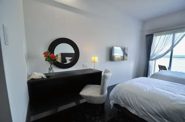 Deluxe İki Ayrı Yataklı Oda, Sigara İçilmez, Plaj Manzaralı (High Floor 8-10F)