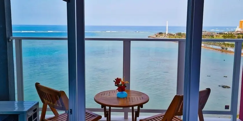 Deluxe İki Ayrı Yataklı Oda, Sigara İçilmez, Plaj Manzaralı (High Floor 8-10F)