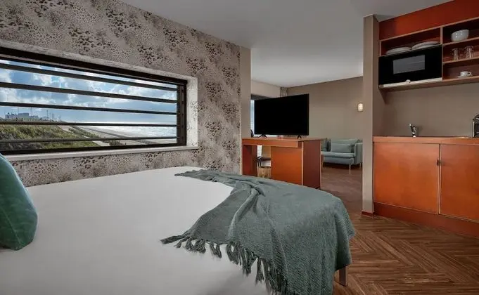 Junior Süit, 1 Çift Kişilik Yatak, Küçük Mutfak, Plaj Manzaralı