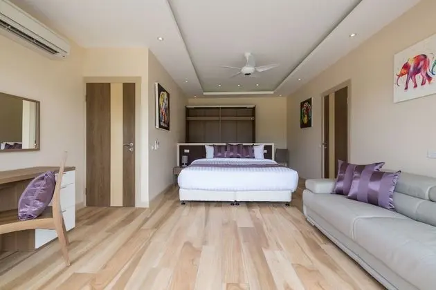 Deluxe Villa, 3 Yatak Odası, Havuz Manzaralı, Plaj Kenarı