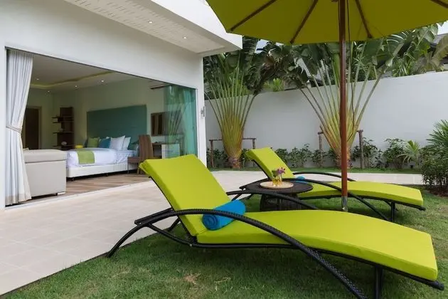 Deluxe Villa, 3 Yatak Odası, Havuz Manzaralı, Plaj Kenarı