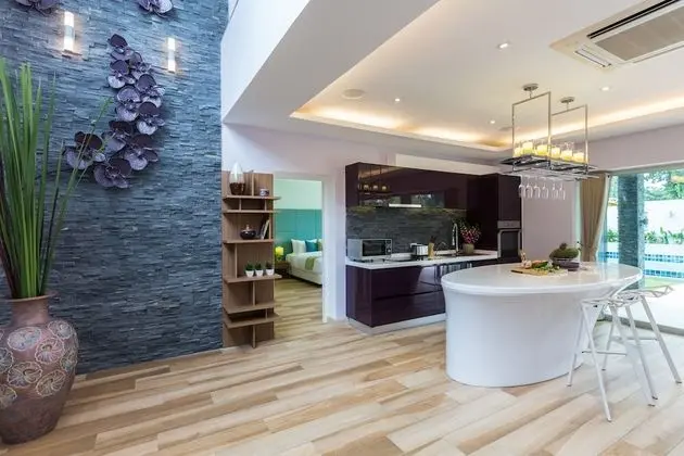 Deluxe Villa, 4 Yatak Odası, Havuz Manzaralı, Plaj Kenarı