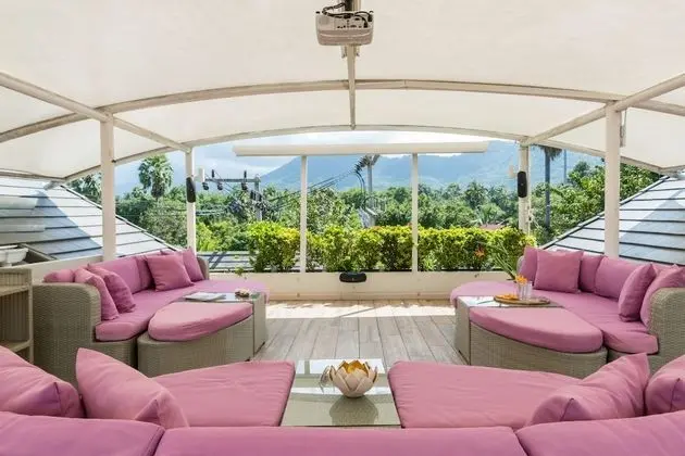 Deluxe Villa, 4 Yatak Odası, Havuz Manzaralı, Plaj Kenarı