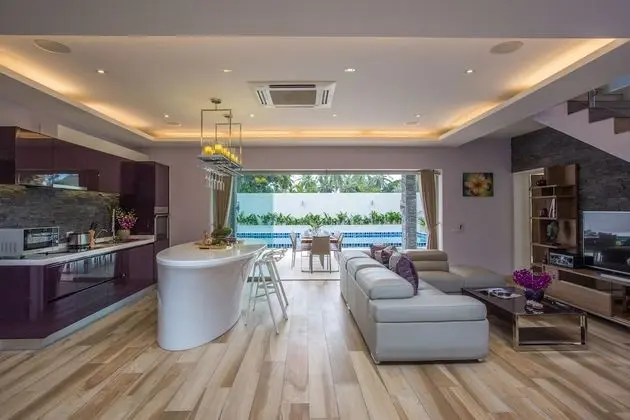 Deluxe Villa, 5 Yatak Odası, Havuz Manzaralı, Plaj Kenarı