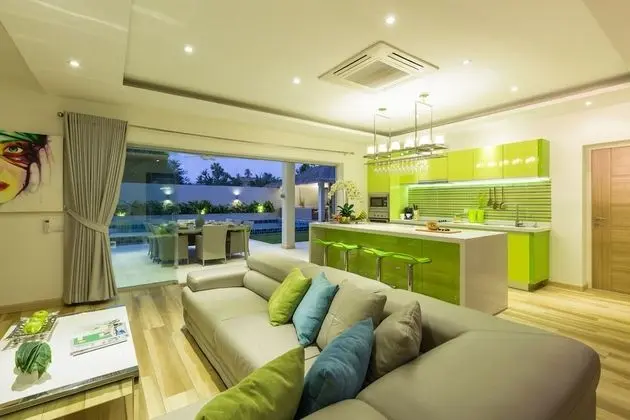 Deluxe Villa, 3 Yatak Odası, Havuz Manzaralı, Plaj Kenarı
