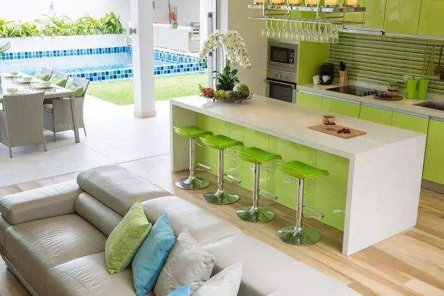 Deluxe Villa, 3 Yatak Odası, Havuz Manzaralı, Plaj Kenarı