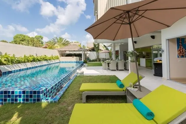 Deluxe Villa, 3 Yatak Odası, Havuz Manzaralı, Plaj Kenarı