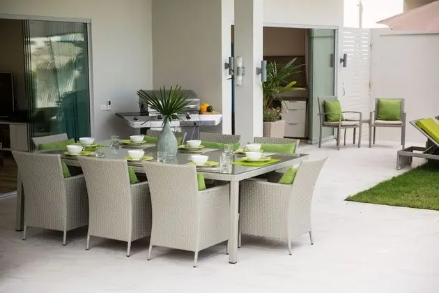 Deluxe Villa, 5 Yatak Odası, Havuz Manzaralı, Plaj Kenarı