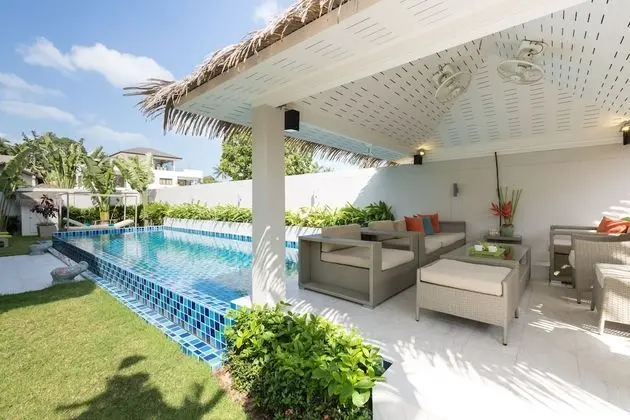 Deluxe Villa, 5 Yatak Odası, Havuz Manzaralı, Plaj Kenarı