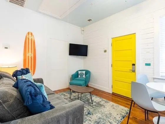 Daire, 1 Büyük (Queen) Boy Yatak ve Çekyat, Mutfak, Plaj Manzaralı (4)