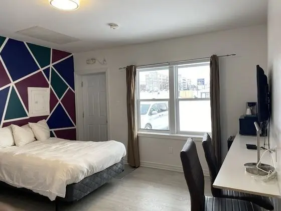 Deluxe Tek Büyük Yataklı Oda, 1 Yatak Odası, Buzdolabı ve Mikrodalga, Zemin Kat