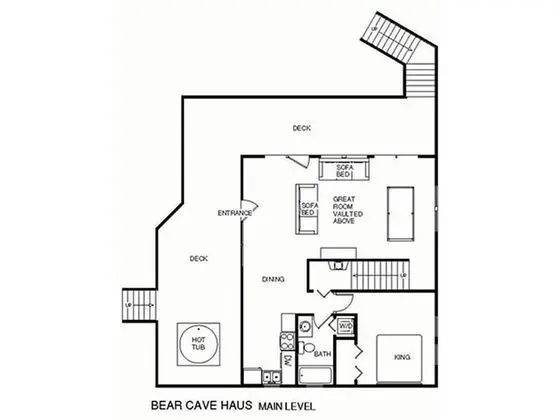 Kulübe (Bear Cave Haus)