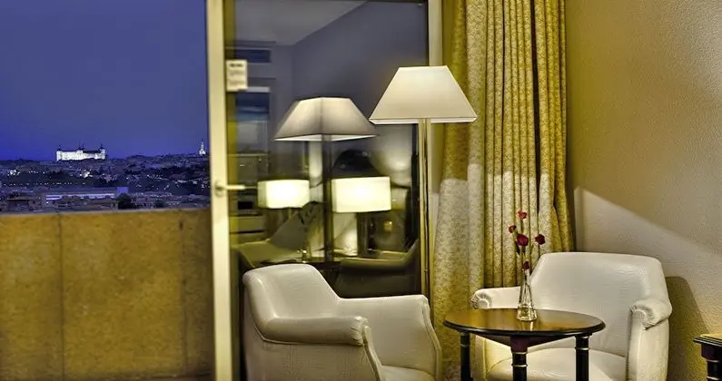 Tek Büyük Yataklı Oda, 2 Tek Kişilik Yatak (con vistas a Toledo)