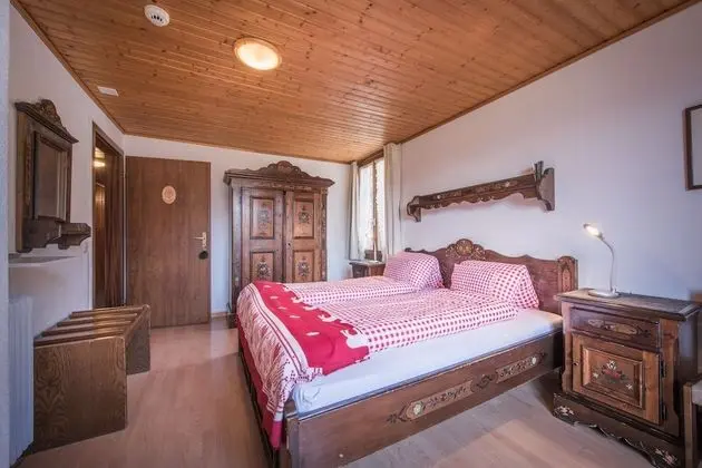 Tek Büyük Yataklı Oda, Balkon, Dağ Manzaralı (Jungfrau)