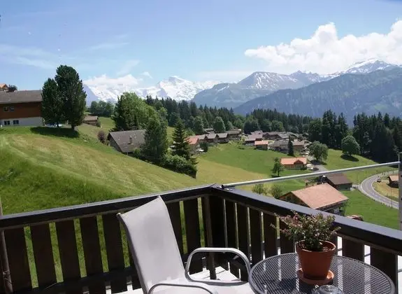 Tek Büyük Yataklı Oda, Balkon, Dağ Manzaralı (Jungfrau)