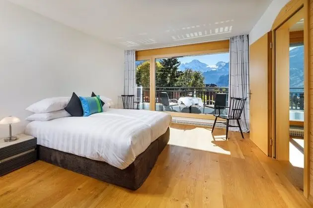 Apart Daire, 4 Yatak Odası, Balkon, Dağ Manzaralı (Jungfrau)