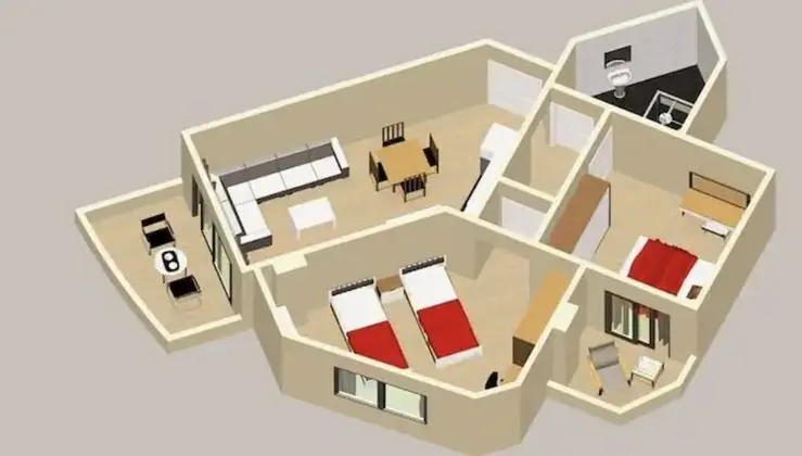 Apart Daire, Birden Çok Yatak