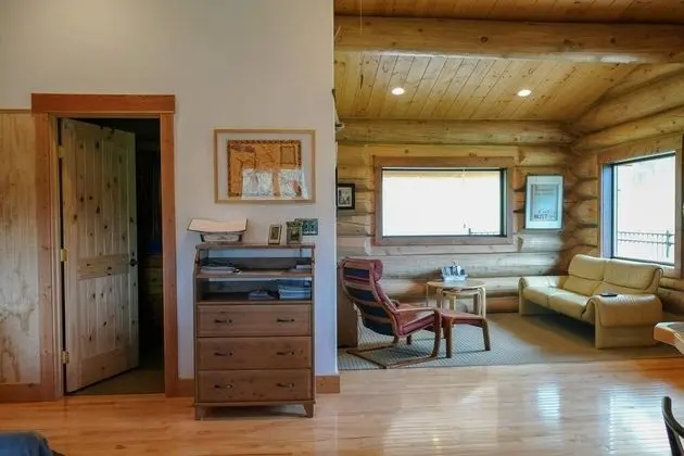 Dağ Evi, Birden Çok Yatak (Beautiful Log Chalet Near Fernie, B.c)