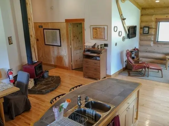 Dağ Evi, Birden Çok Yatak (Beautiful Log Chalet Near Fernie, B.c)