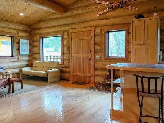 Dağ Evi, Birden Çok Yatak (Beautiful Log Chalet Near Fernie, B.c)