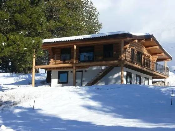Dağ Evi, Birden Çok Yatak (Beautiful Log Chalet Near Fernie, B.c)