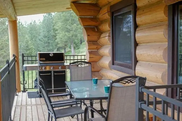 Dağ Evi, Birden Çok Yatak (Beautiful Log Chalet Near Fernie, B.c)