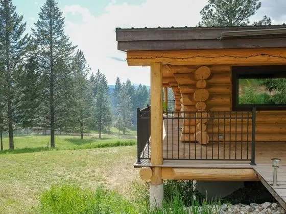 Dağ Evi, Birden Çok Yatak (Beautiful Log Chalet Near Fernie, B.c)