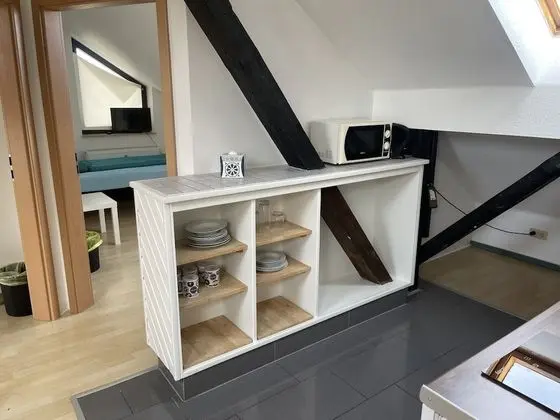 Standard Apart Daire, Özel Banyo (Dachgesch.2 Einzelzimmer)