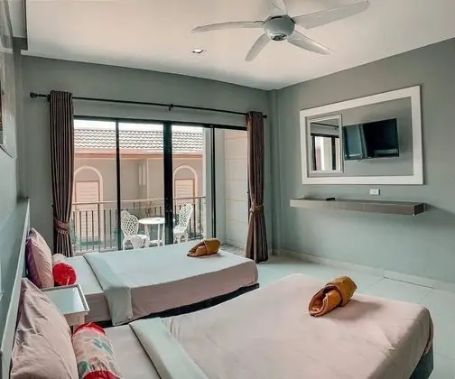 Superior İki Ayrı Yataklı Oda, Teras, Resort Manzaralı