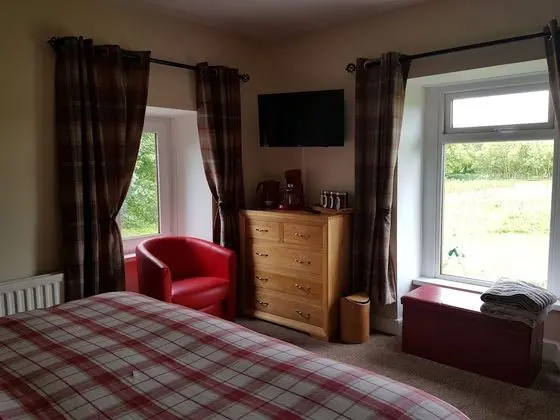 King Room, Garden View (The Tartan Room)