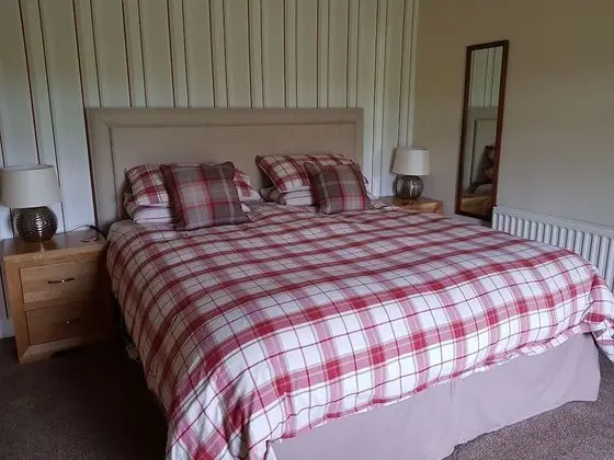 King Room, Garden View (The Tartan Room)