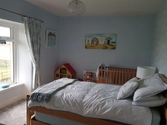 Twin Room, Garden View (The Blue Room)