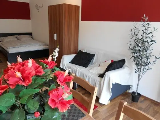 Stüdyo, 1 Çift Kişilik Yatak ve Çekyat, Balkon (incl. EUR 25 cleaning fee)