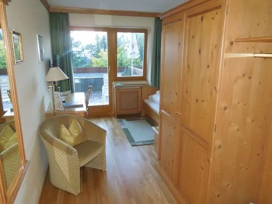 Tek Kişilik Oda, Balkon, Manzaralı (Edelweiss)
